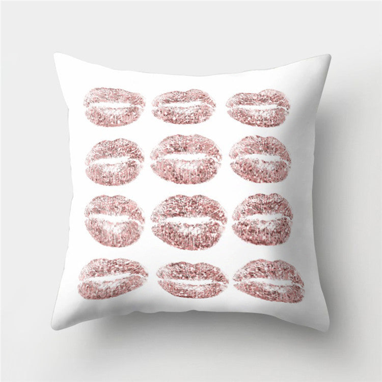 Leather Velvet Pillowcase Sofa Cushion Cover - Luxury Textured Throw Pillow for Home