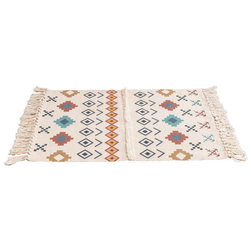 Indoor new Chinese simple bed front cushion