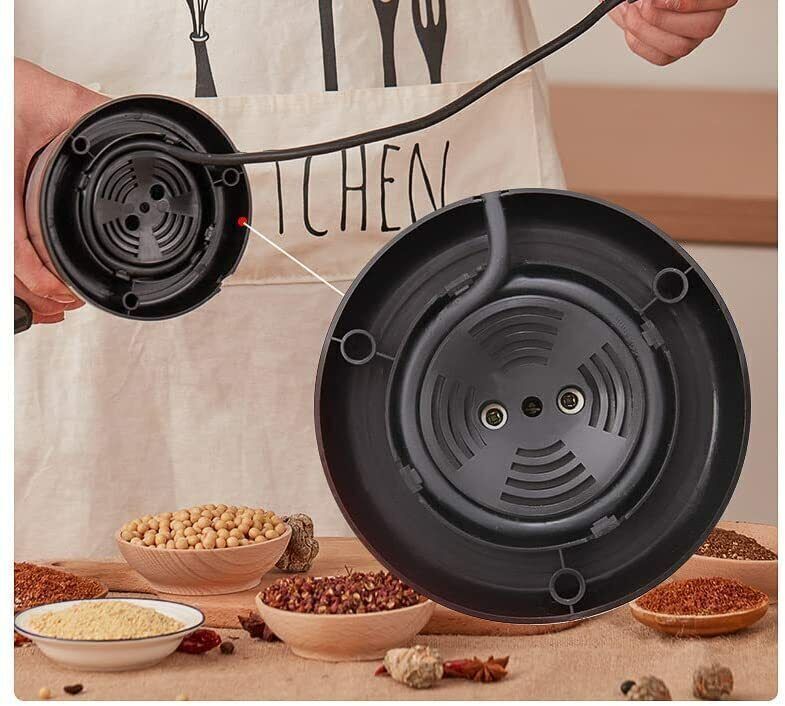 300W Electric Coffee Grinder - Powerful Bean, Nut & Spice Grinding Machine