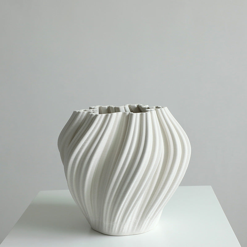 Premium Ceramic Art Vase - Soft Decoration Home Craft Centerpiece