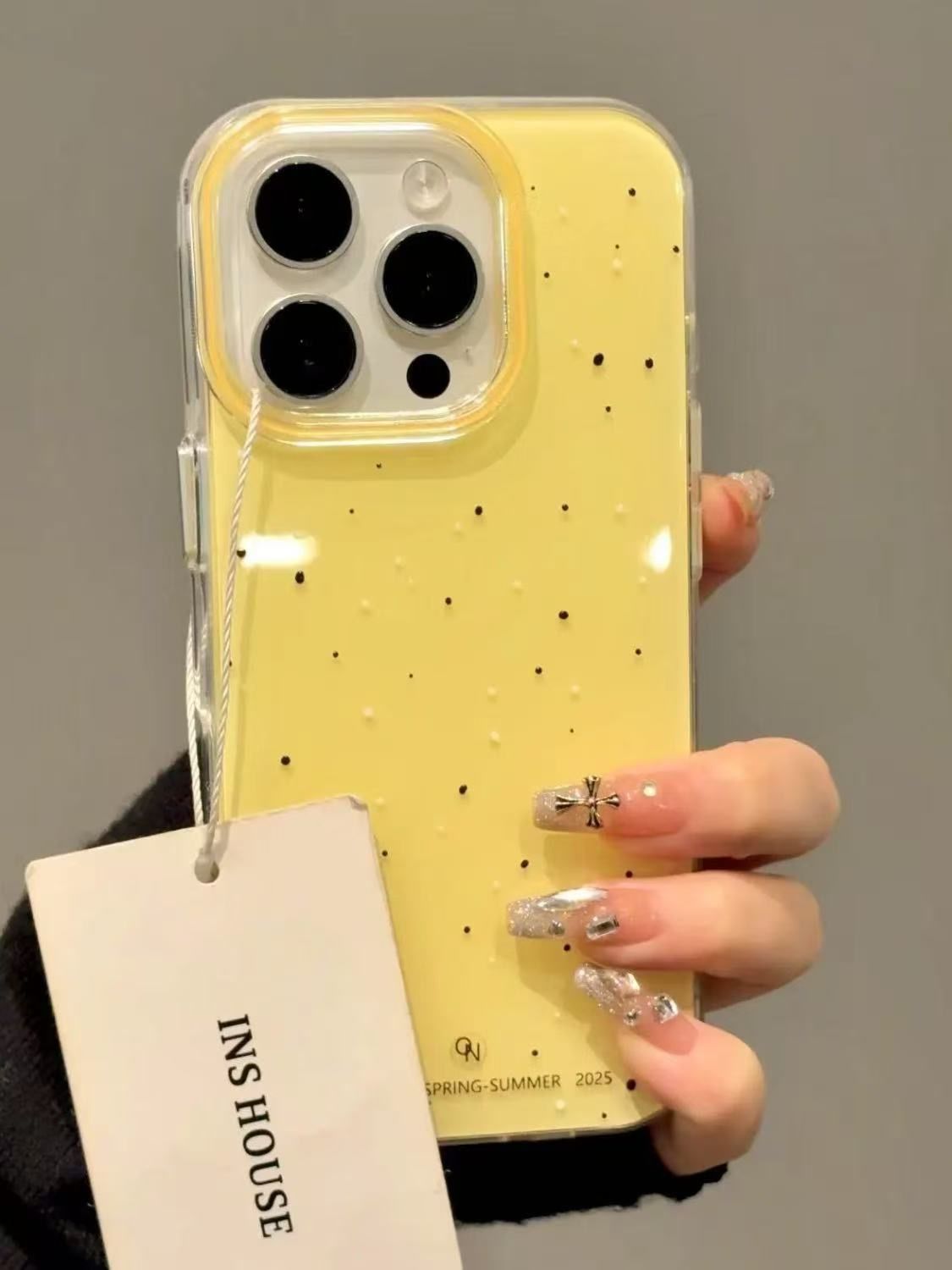Artistic Paint Splash iPhone Case - Creative Design Protection