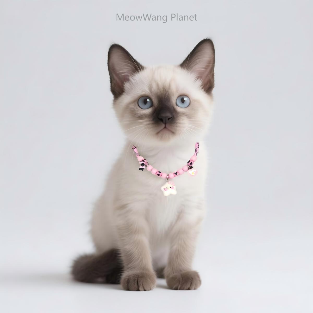 Uxury Adjustable Pet Collar Minimalist Durable Necklace Style For Cats Small Medium Dogs Luxury Gift