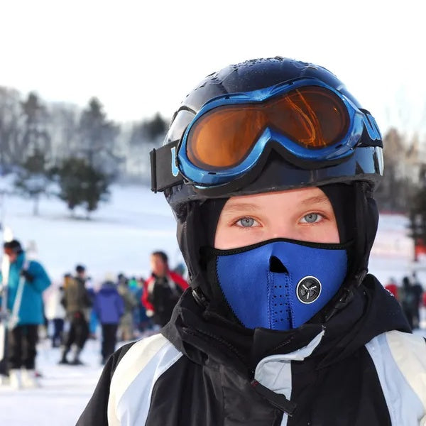 Half Face Mask - Breathable Windproof Neck Warmer for Bike & Motorcycle