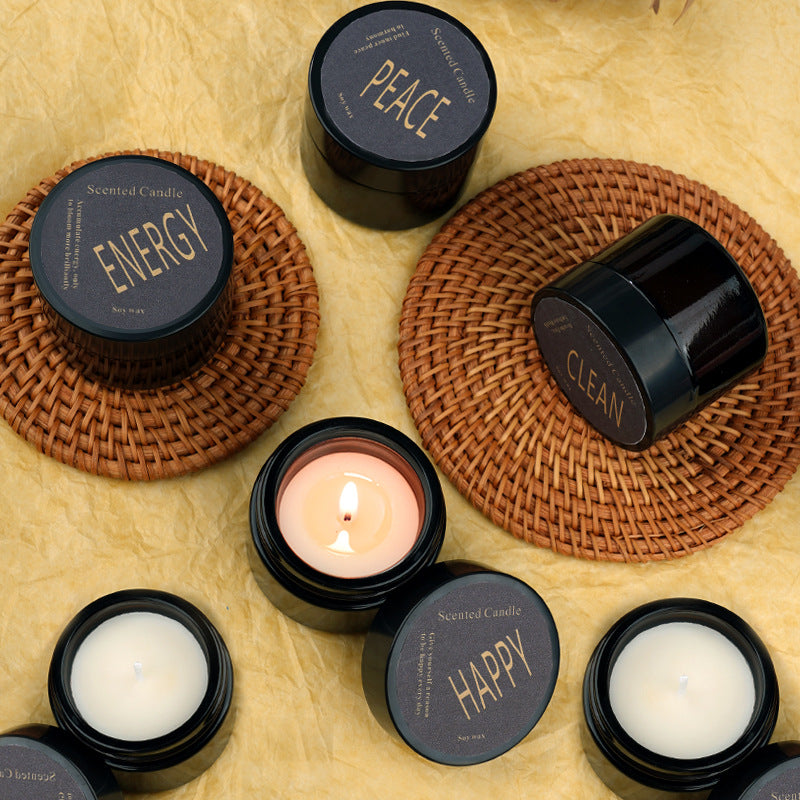 Premium Soy Wax Scented Candle - Natural Home Fragrance