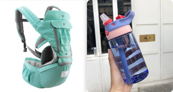 Multi-Functional Baby Hip Seat Carrier - Ergonomic Waist Stool for Infants & Toddlers