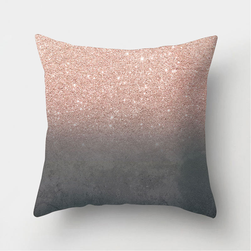 Leather Velvet Pillowcase Sofa Cushion Cover - Luxury Textured Throw Pillow for Home