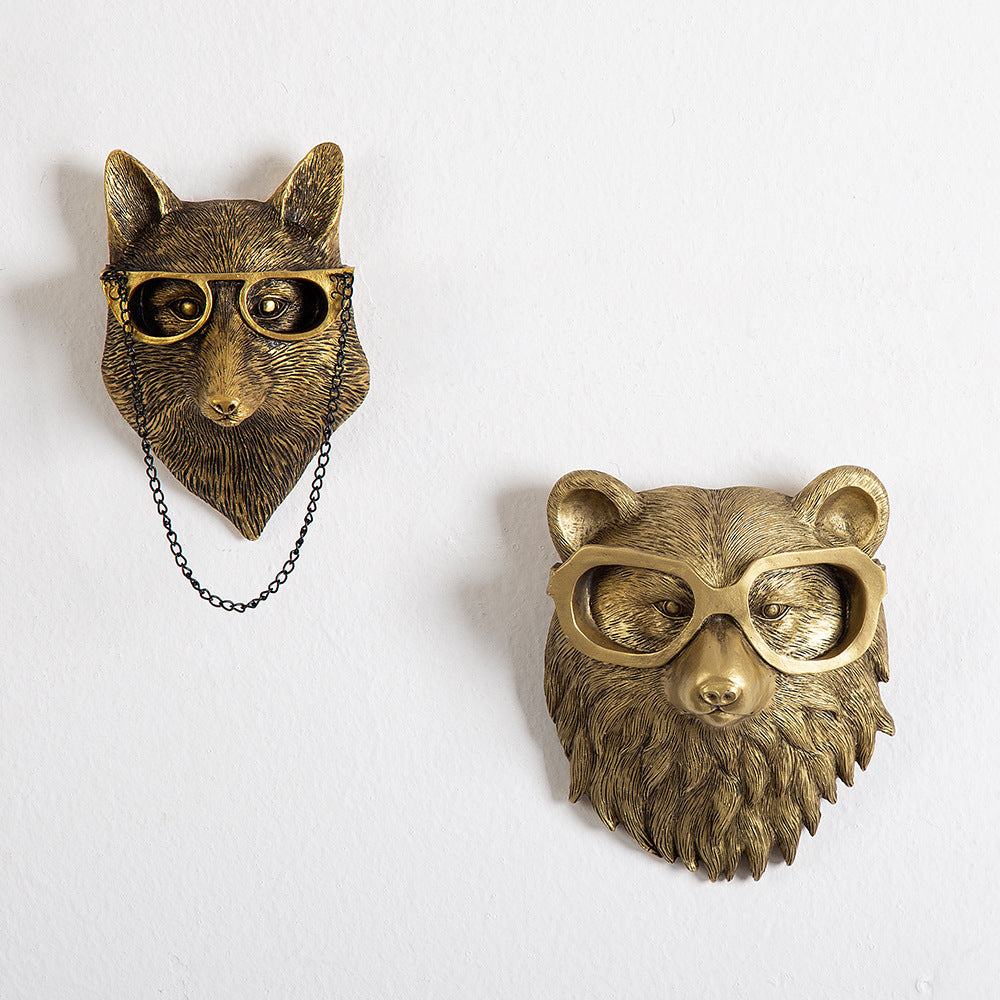 Antique Bronze Animal Pendant - Indoor Home Bedroom Decor Hanging Ornament