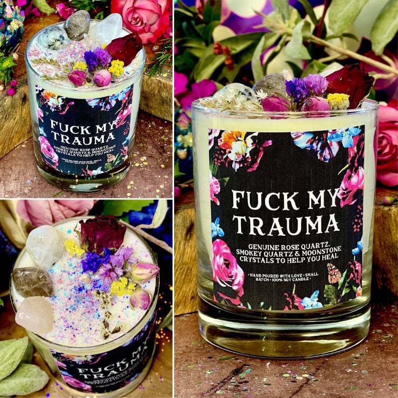 Premium Soy Wax Anxiety Relief Candle - Modern Art Home Decoration