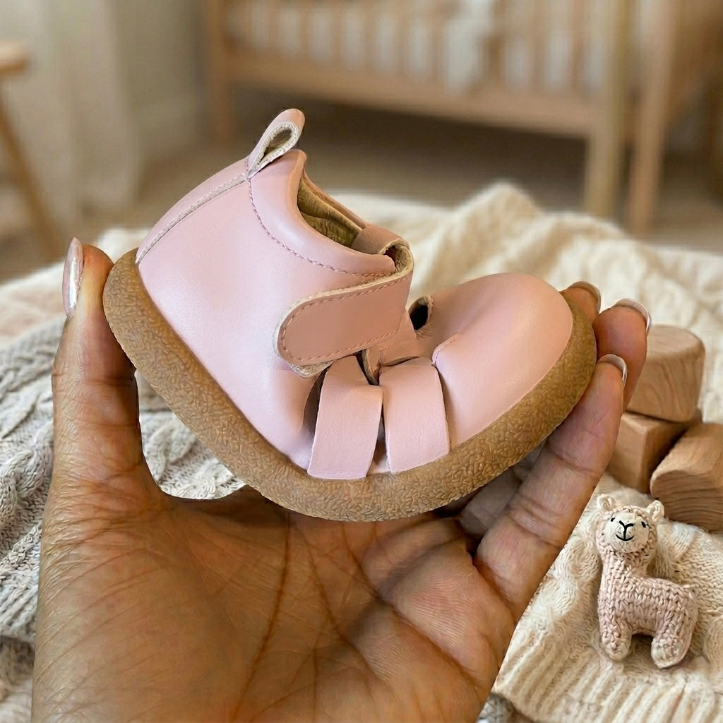 Sandales pieds nus Bloom Kids – Chaussures pour tout-petits avec bout large et semelle souple