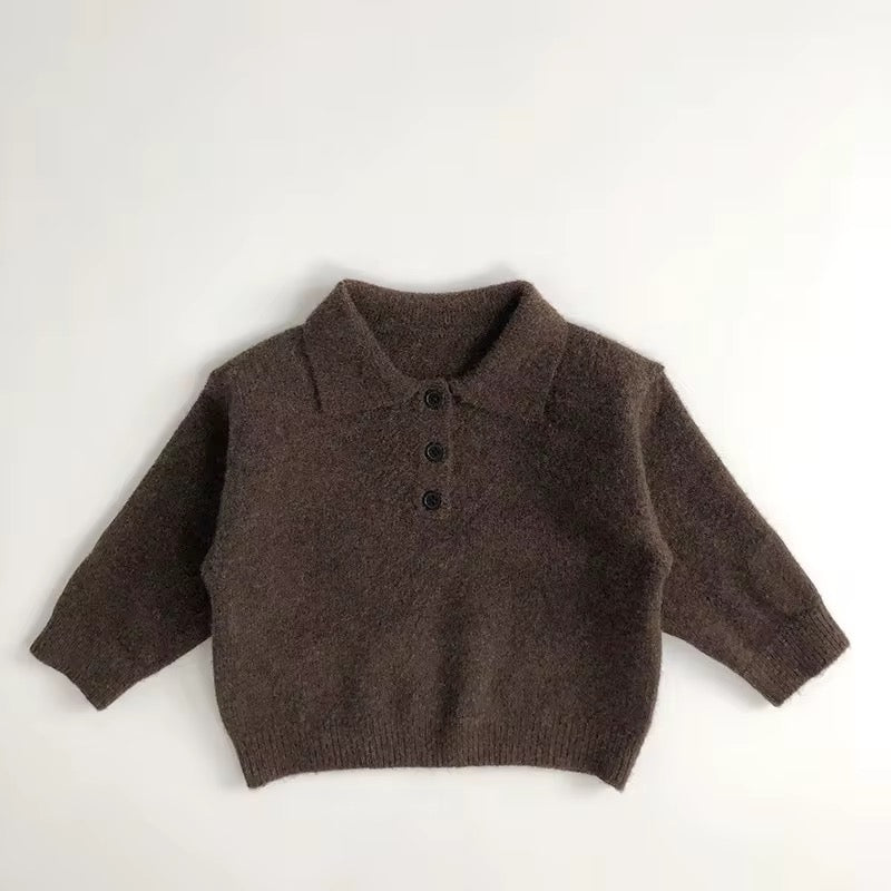 Chandail en coton biologique haut de gamme pour tout-petits | Fabriqué au Pérou