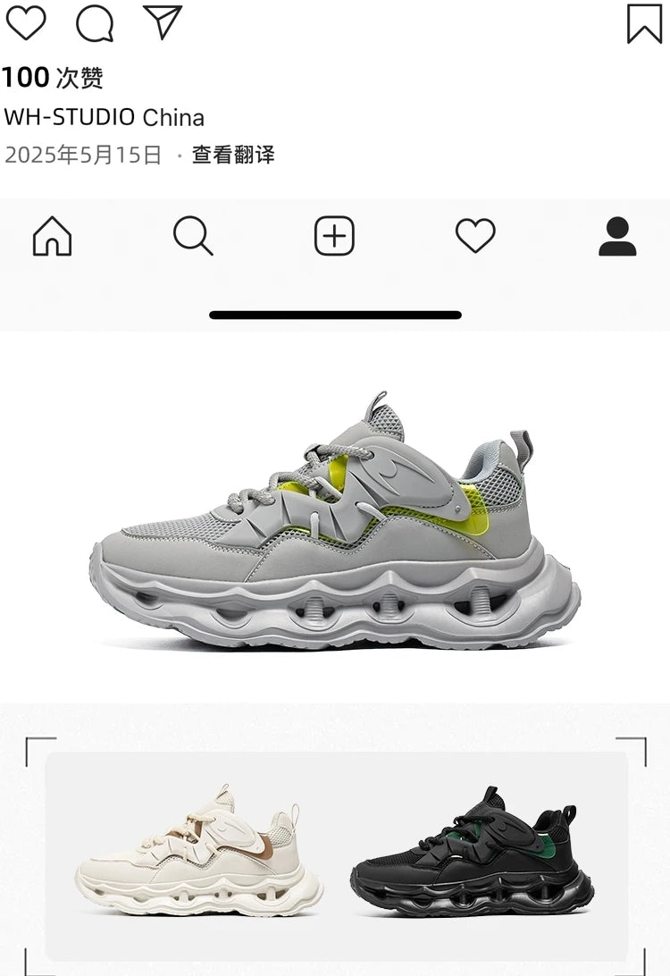 Men's Basketball Shoes Breathable Cushioning Non-Slip Wearable Runing Shoes Gym Training Athletic Basketball Sneakers for Women