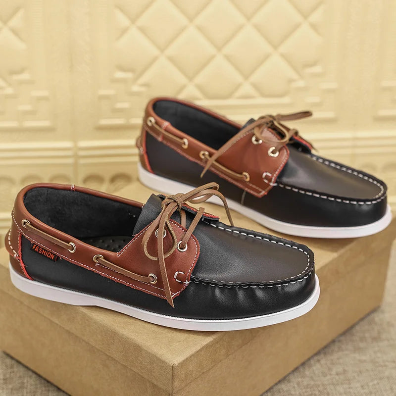 Men's Handmade Genuine Leather Loafers | Luxury Business Dress Driving Shoes