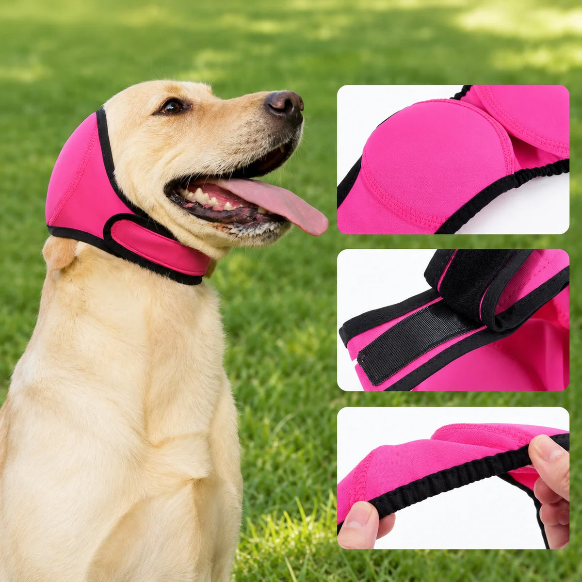 Calming Head Cover for Anxious Dogs