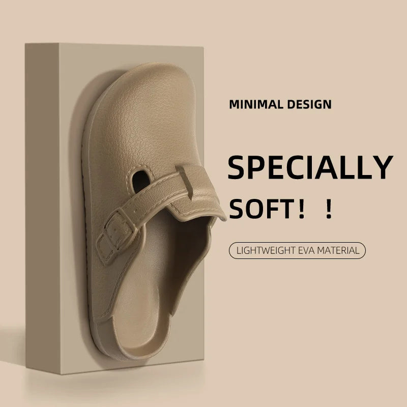 New summer Boken shoes for men casual and fashionable suitable for outdoor wear anti slip beach fishing, Baotou cool slippers