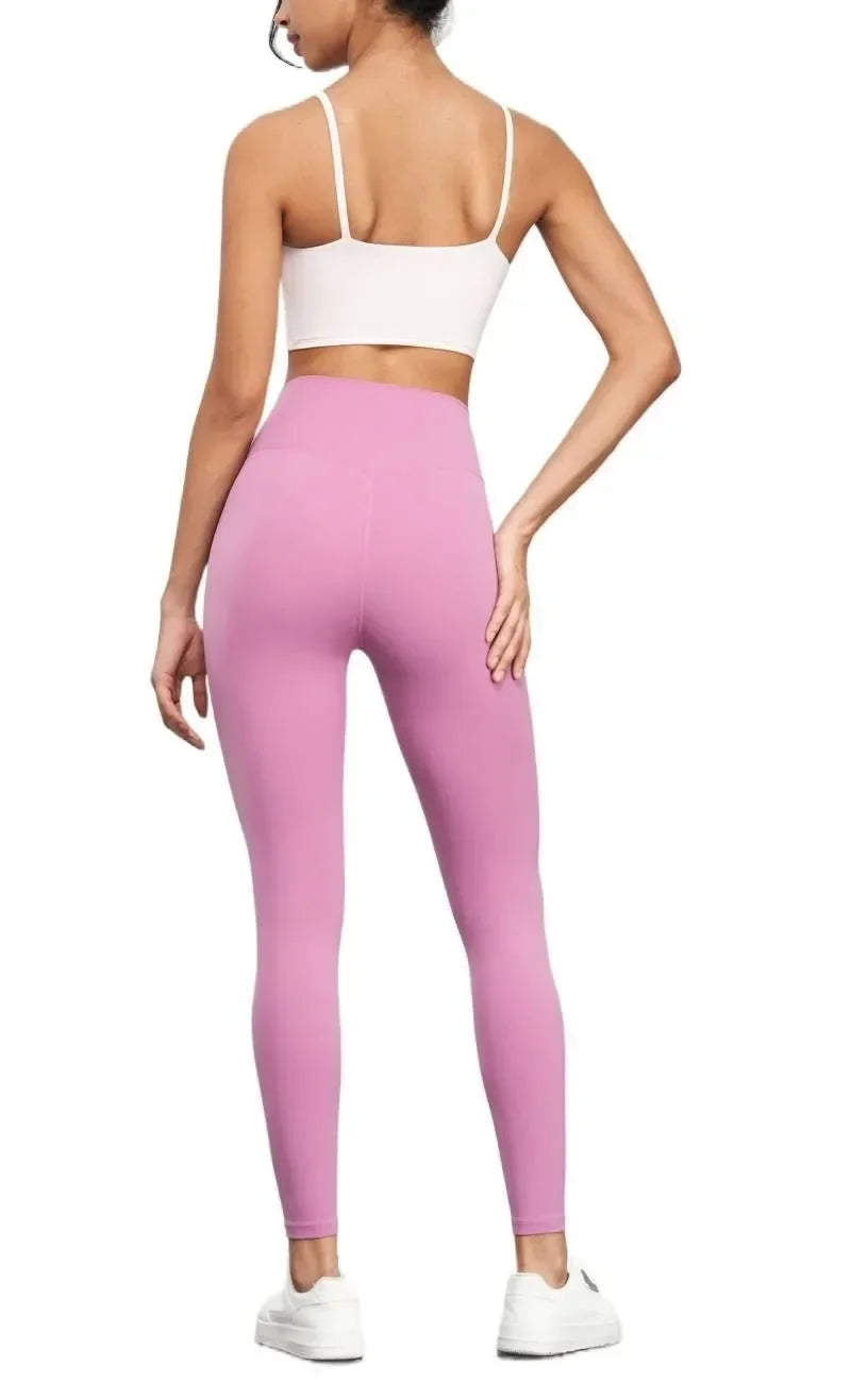 Legging de yoga taille haute rehausseur de fesses 7/8 pour femme — Sensation Seconde Peau
