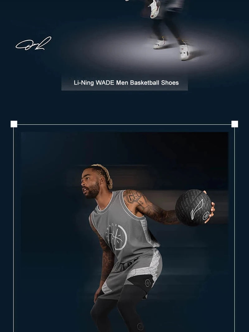 Li-Ning Men's WADE ALL CITY 13 Professional Basketball Shoes BOOM Cushion Stable Support Wearable LiNing Sport Sneakers ABAV001