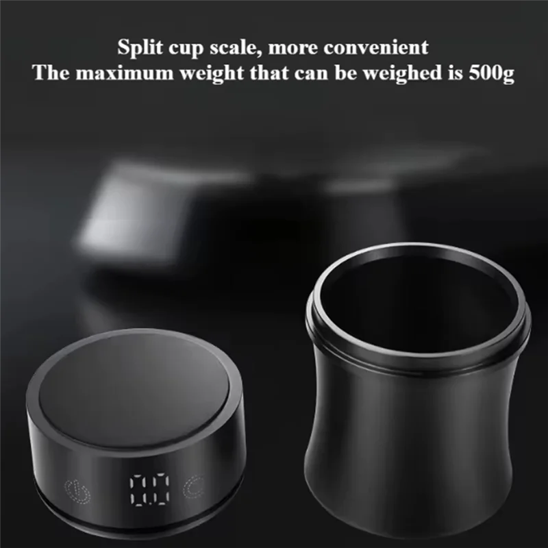 UNCL Coffee Powder Scale | 58mm Portable Measuring Cup & Metal Tea Cup