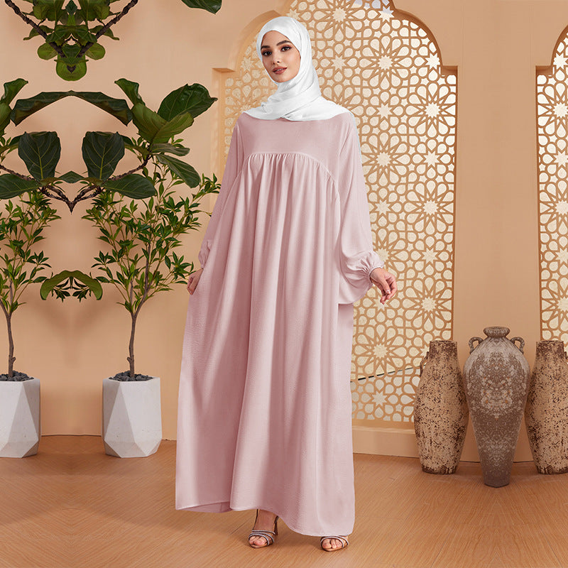 Women's Abaya Dress - Middle Eastern Long Robe