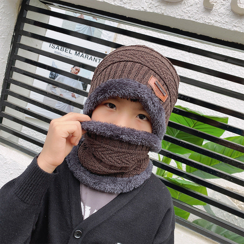 Premium Winter Beanie Hat & Scarf Set - Thick Fleece Lined Knit Cap with Neck Warmer for Men & Women