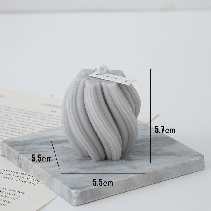 Premium Geometric Aromatherapy Candle - Creative Home Decoration Scented Candle