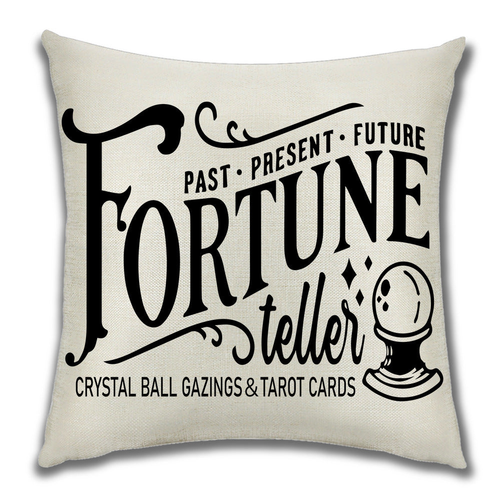 Cartoon Pumpkin Castle Sofa Cushion Cushion Pillowcase