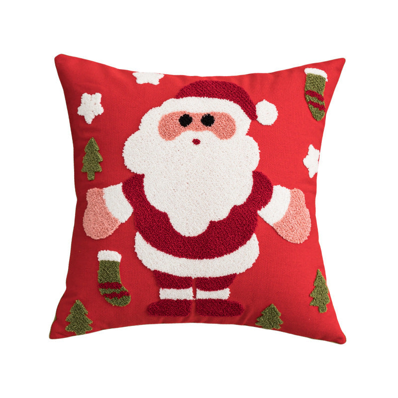 Festival Living Room Bedroom Decoration Background Cushion Red Pillowcase