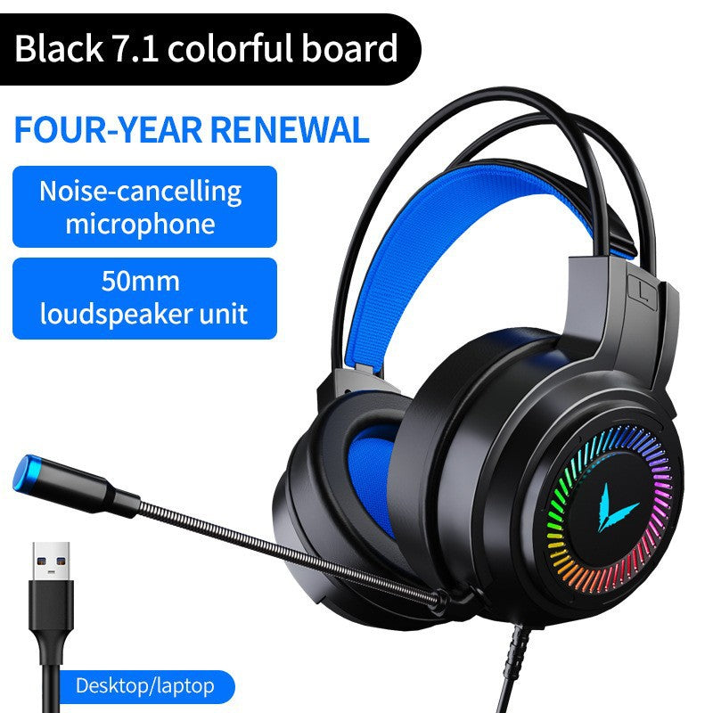 Gaming Headsets - 7.1 Surround Sound USB/3.5mm Wired Headphones with Microphone