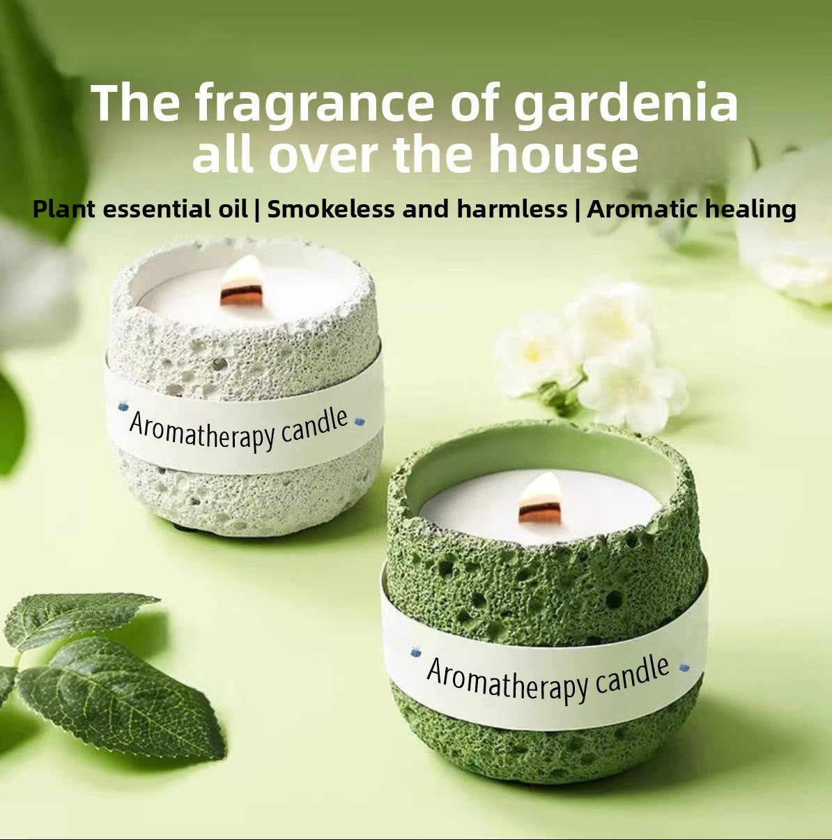 Smokeless Scented Candle - Clean Burning Home Fragrance