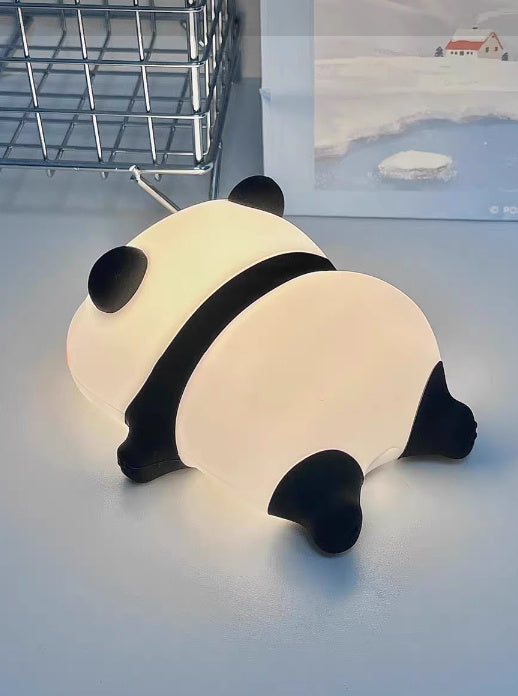 Cute Silicone Night Lights Sheep Cartoon - Rechargeable Timing Dimming Sleep Light for Children's Room