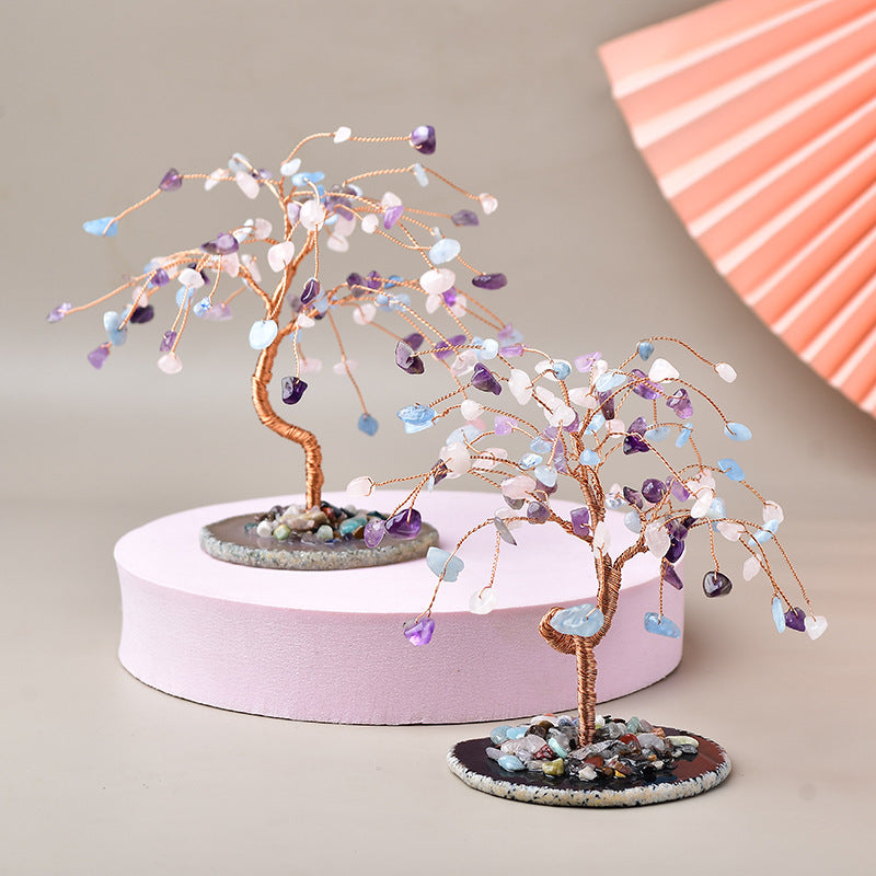 Premium White Crystal Rubble Decoration - Natural Home & Office Ornament