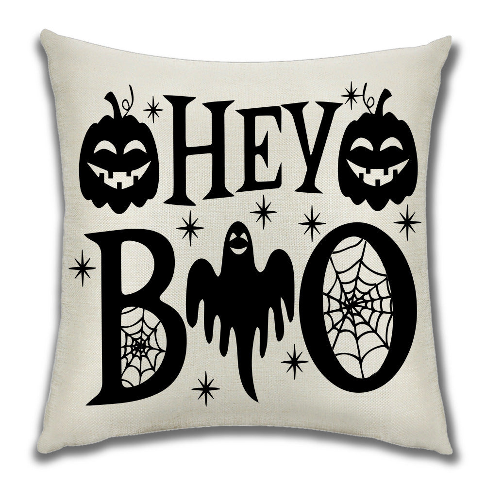 Cartoon Pumpkin Castle Sofa Cushion Cushion Pillowcase