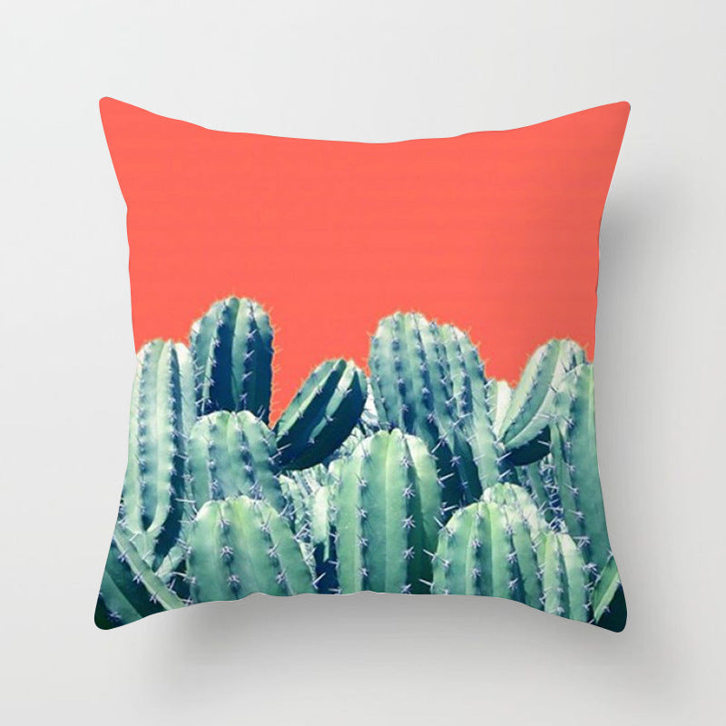 Printed Pillowcase Car Cushion Cover - Decorative Throw Pillow for Vehicle and Home