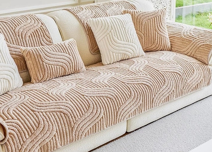 Autumn And Winter Thickening Non-slip Plush Sofa Cushion