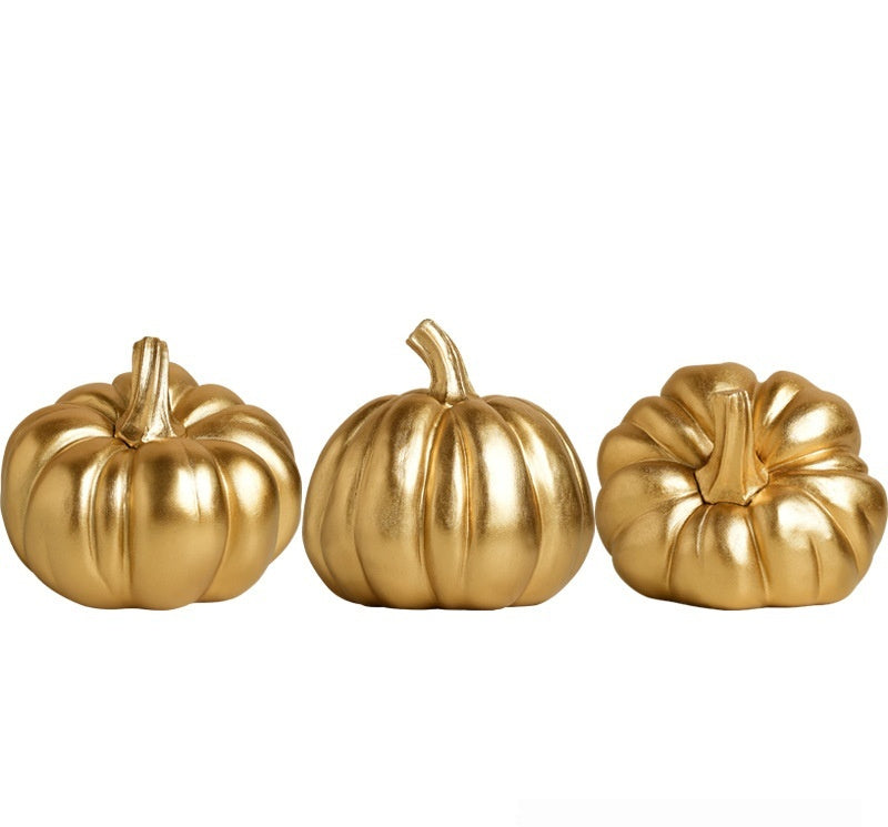 Premium Retro Pumpkin Decoration - Vintage Home Living Room Hallway Ornament