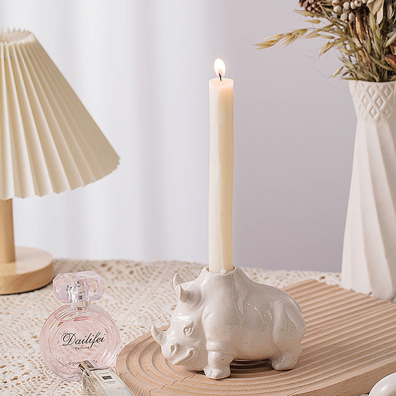 Premium Creative Ceramic Incense Candle Table - Handmade Home Decoration