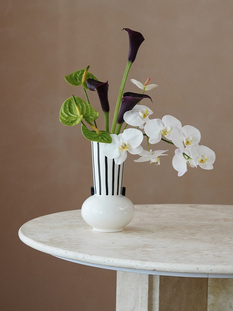 Premium Light Luxury Ceramic Vase - Modern Living Room Decoration