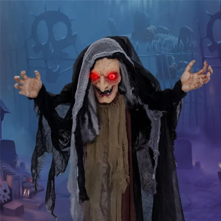 Halloween Witch Prop Decoration - Premium Display Piece