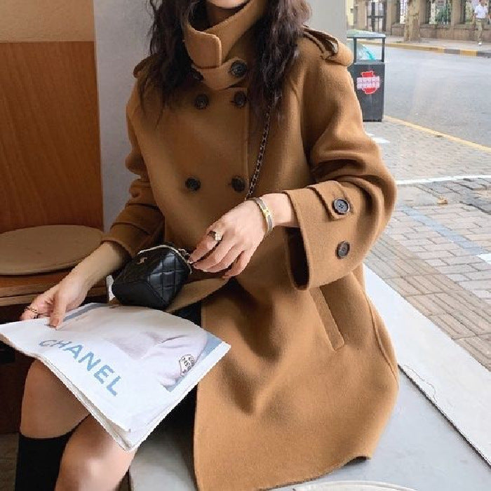 Women's Wool Cape Coat