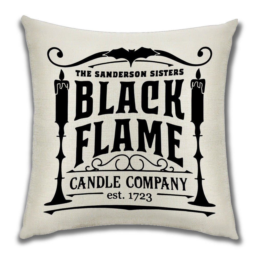 Cartoon Pumpkin Castle Sofa Cushion Cushion Pillowcase