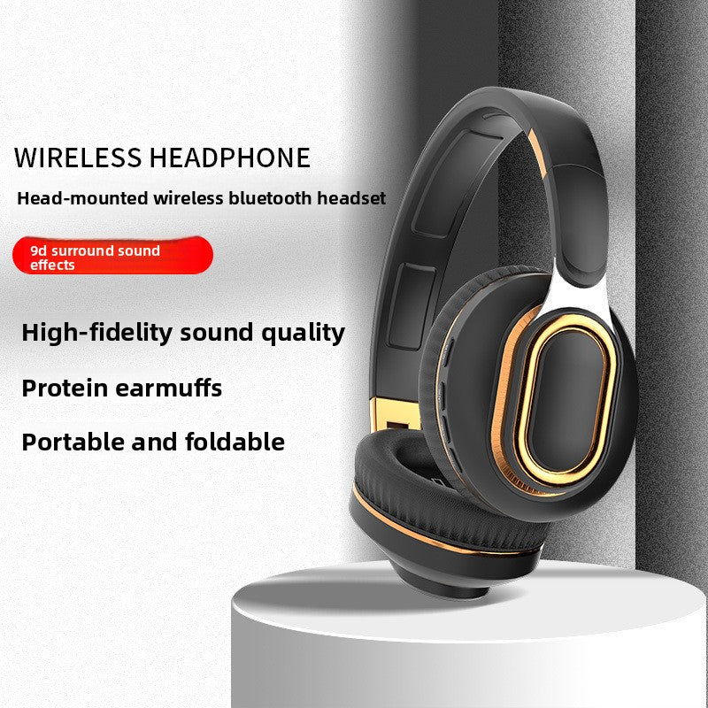 Comfort Fit Bluetooth Headphones - Wireless Over-Ear Design