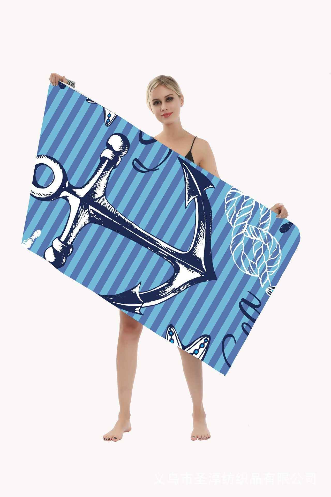Fashion Duplex Printing Quick-drying Beach Towel