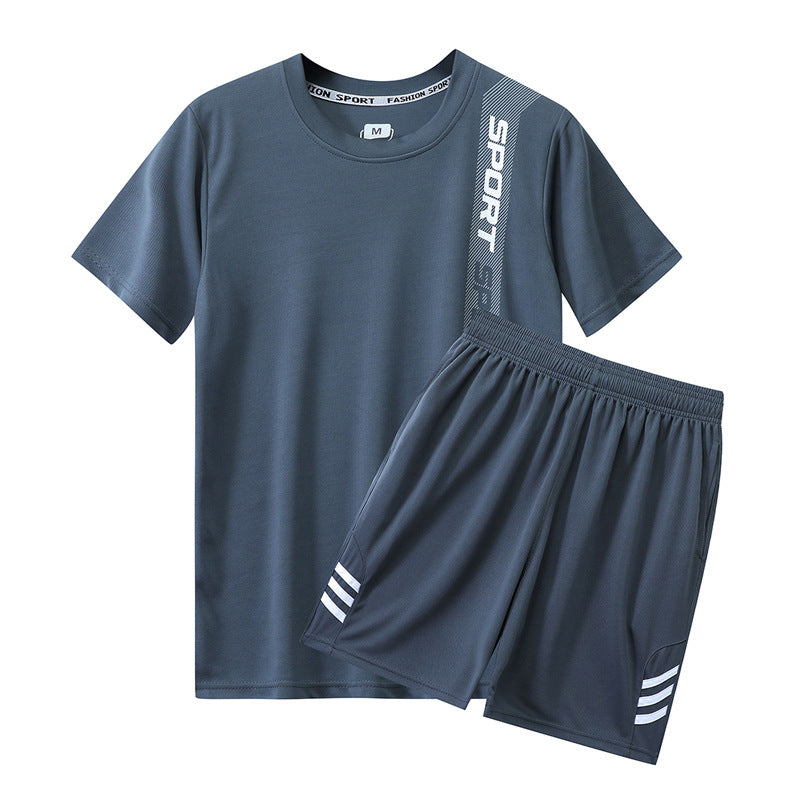 Unisex Fitness Short-Sleeved Top - Athletic Performance Wear