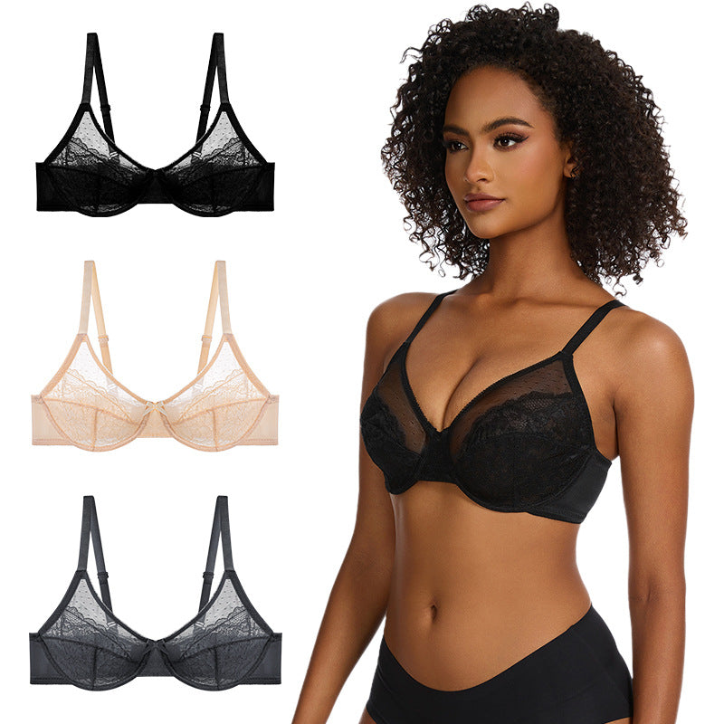 Women's Breathable Soft Steel Ring Bra - Comfortable Support Underwear