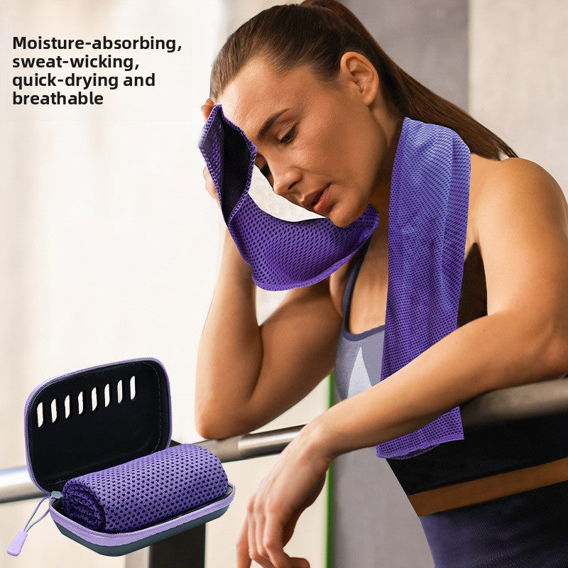 EVA Cooling Sports Towel - Quick-Dry Sweat Absorbent