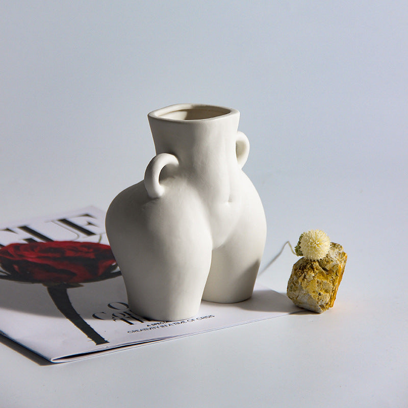 Premium Dehua Ceramic Vase - Luxury Hotel Home Decoration Crafts