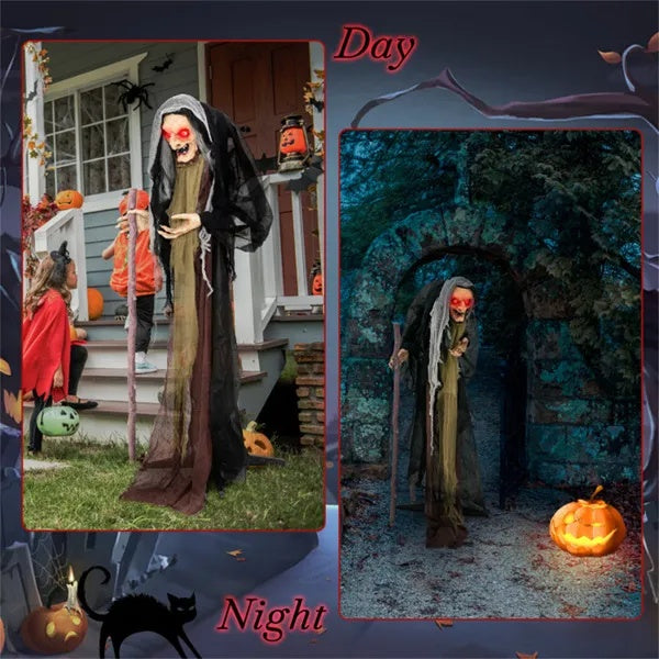 Halloween Witch Prop Decoration - Premium Display Piece