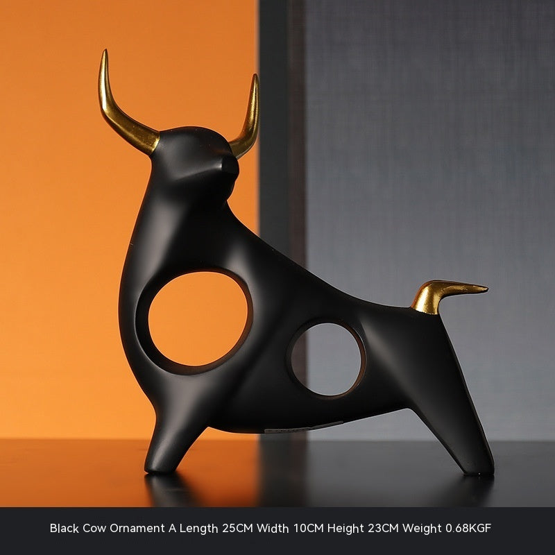 Premium European Style Resin Sculpture - Confident Pose Home Decoration