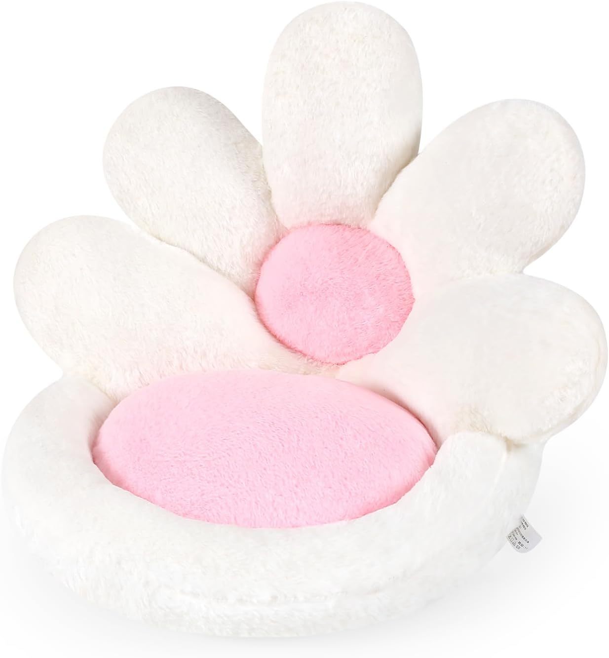 Round Nesting Cat Scratching Board - Flower Shape Seat Cushion Comfy Gaming Chair Pet Mat 19 Inch