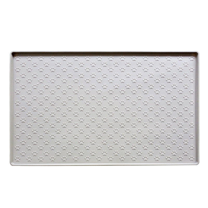 Waterproof Silicone Pet Mat - Easy Clean Dog and Cat Food Placemat for Bowls