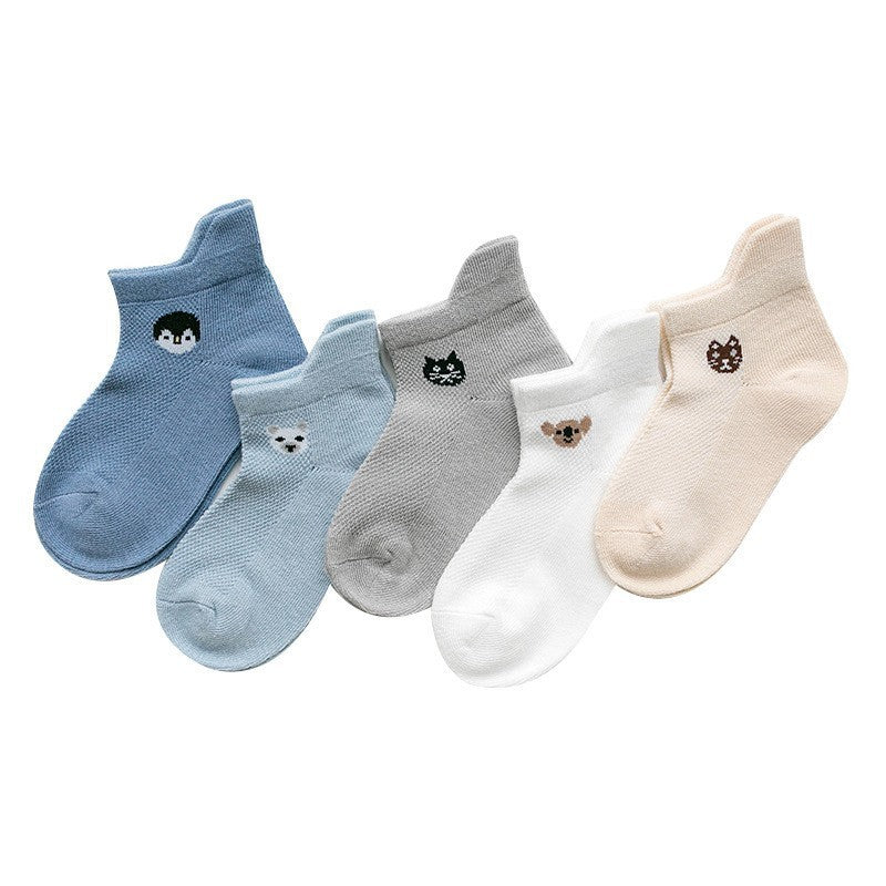 Cotton Baby Socks - Breathable Soft Socks for Boys & Girls